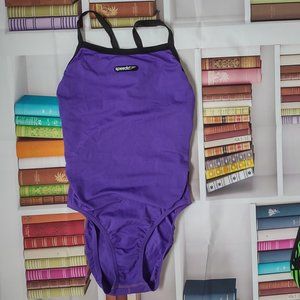 Purple One Piece Speedo